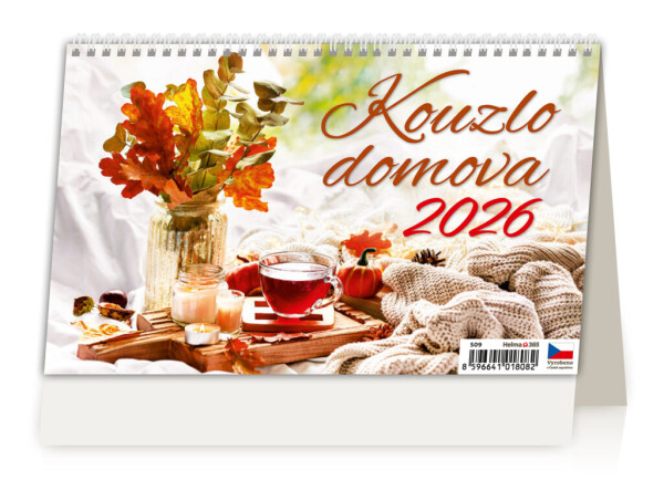 Stolní kalendář 2026 Helma - Kouzlo domova