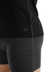 Pánské merino triko ICEBREAKER Mens Anatomica LS Crewe, Black velikost: XXL