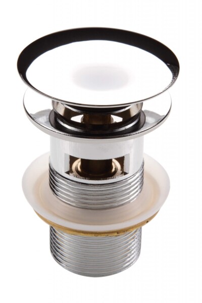 DEANTE - Click - clack chrom - Umyvadlový a bidetový KLIK - KLAK - s přepadem NHC_010B