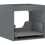 MEXEN - Box-A skříňka pro umyvadlo 50, 1 šuplík, grafit mat 91AX0-0500-470-1-66