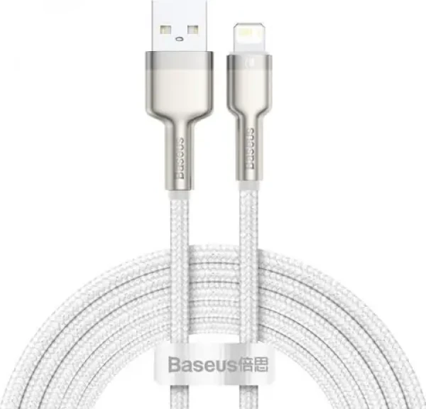 Baseus CALJK-B02 Kabel USB-A (M) - Lightning (M) 2 m bílá (CALJK-B02)