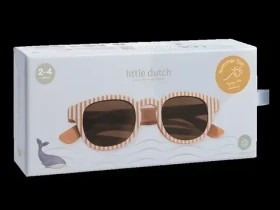 Little Dutch Ocean Brown Stripes / Sluneční brýle / UV 400 / filtr kat. 3 / 2–4 roky (126885LD)