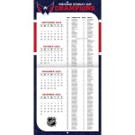 JF Turner Kalendář Washington Capitals 2024 Wall Calendar