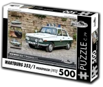 RETRO-AUTA Puzzle č. 79 Wartburg 353,1 Volkspolizei (1973)