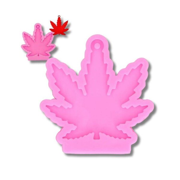 Cesil Cesil Silikonová forma List 6,5 cm