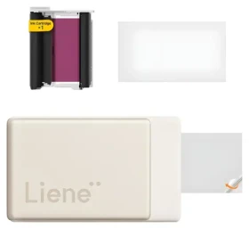 Liene Pearl N200 Pro zlatá / Mobilní fototiskárna / sublimační tisk / formát 2x3" / Bluetooth 5.2 (CU002-65001)