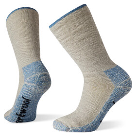 Dámské merino turistické ponožky SMARTWOOL Women's Mountaineer Classic Edition Maxi, Light Gray velikost: 42-45 (L)
