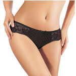 Dámské kalhotky Melody 073 Black - Ewana XL