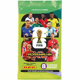Panini Fotbalové karty FIFA World Cup 2026 ADRENALYN Retail Balíček