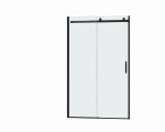 HOPA - Sprchové dveře BELVER BLACK - BARVA rámu - Černá, Rozměr A - 150 cm, Směr zavírání - Univerzální Levé / Pravé, Výplň - Čiré bezpečnostní sklo - 8 mm BCBELV15BC