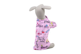 Princess mikina pro psa Barva: Fialová, Délka zad (cm): 37, Obvod hrudníku: 48 - 52 cm