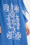 Monnari Mini šaty Dámské šaty se zajímavým vzorem Námořnická modř