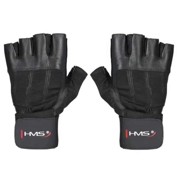 HMS RST04 Fitness rukavice černé (5907695553734)