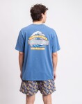 Tričko Patagonia M's Great Waves Responsibili-Tee® Shore Blue
