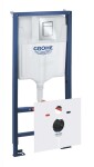 GROHE - Rapid SL Předstěnová instalace s nádržkou pro závěsné WC, souprava Fresh a tlačítko Skate Cosmopolitan S, chrom 39500000