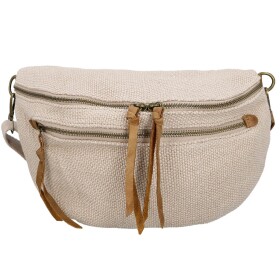 Trendy dámská textilní ledvinka Lena, růžová