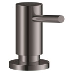 GROHE - Cosmopolitan Dávkovač saponátu, 500 ml, Hard Graphite 40535A00