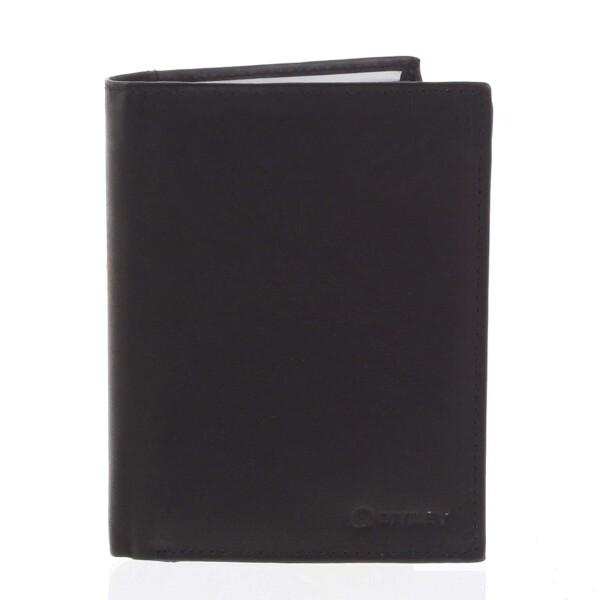 Pánská stylová peněženka ROGER, černá matná