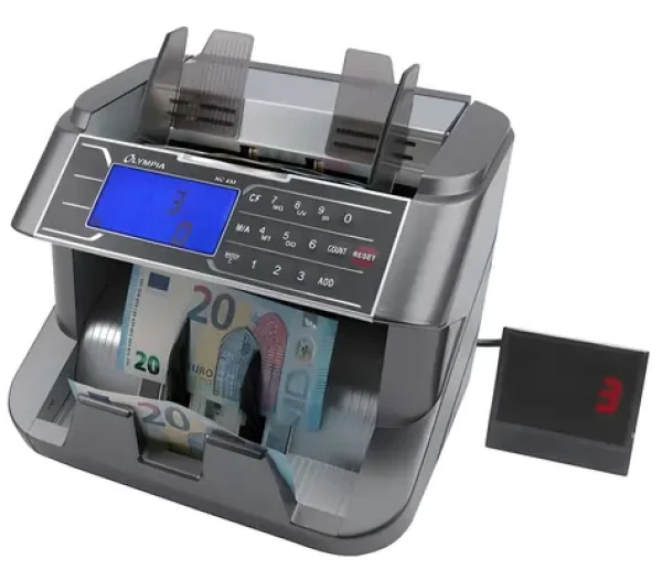 Olympia NC 455 / Počítačka bankovek / UV a MG / 1000 ks/min (947730700)