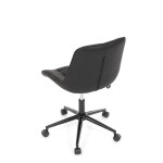 Pracovní židle, výškově nastavitelná, černá látka, KA-V3120 BK3