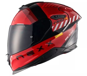 Helma na moto Nexx Y.100R Fade red - XL / červená