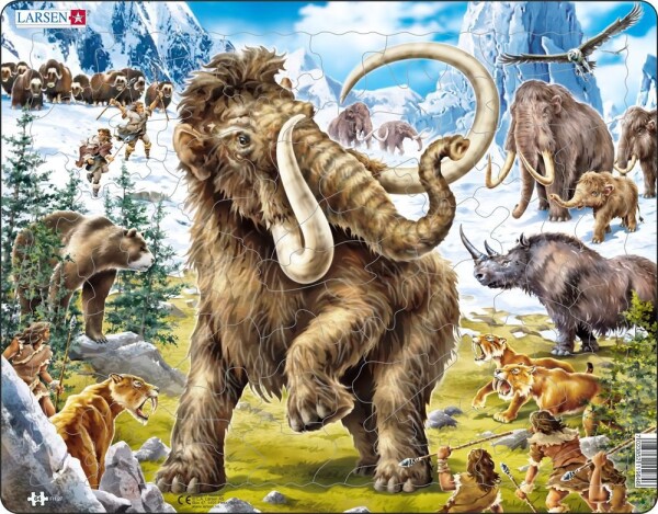 Puzzle MAXI Mamut/64 dílků