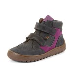 Dívčí celoroční kotníkové barefoot boty UP HILL TEX DARK GRAY Froddo G3110281-14 - 27