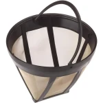 Scanpart Kávový filtr GOLD TONE / Kávový filtr / velikost 4 / pro 8–12 šálků / nerez, pozlacený (100002100762)