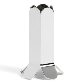 HAY Svícen Arcs Small Mirror, stříbrná barva, kov