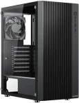 1stCOOL GAMER 4 černá / PC skříň / Mid Tower / Bez zdroje / USB 3.0 / USB-C / průhledná bočnice (ML-GAMER4-AU-USB3-TS)