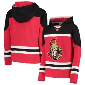 Fanatics Dětská Mikina Ottawa Senators Asset Lace-Up Pullover Hoodie Velikost: Dětské let)