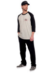 Horsefeathers Bronco Raglan Cement