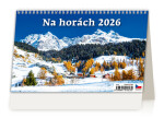 Stolní kalendář 2026 Helma - Na horách, 14denní