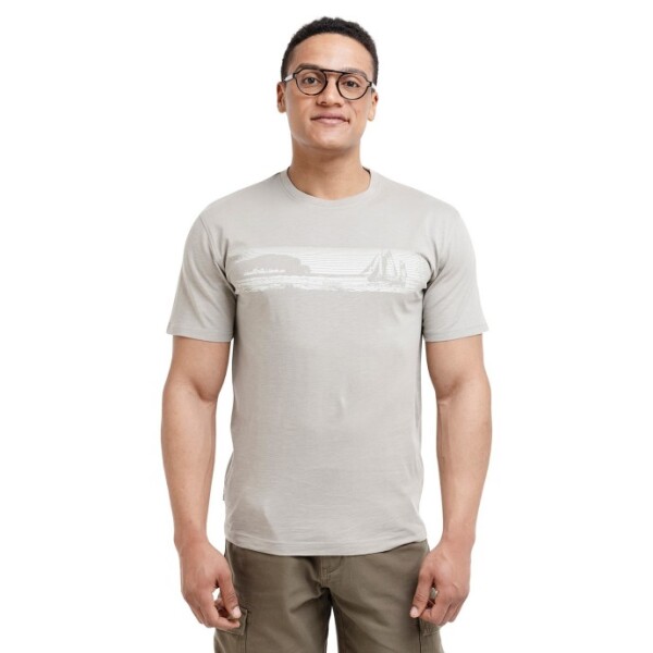 Bushman Pánské tričko Lukulu, světlá khaki XXXL