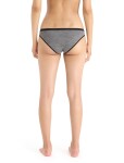 Dámské merino kalhotky ICEBREAKER Wmns Siren Bikini, Gritstone Heather velikost: M