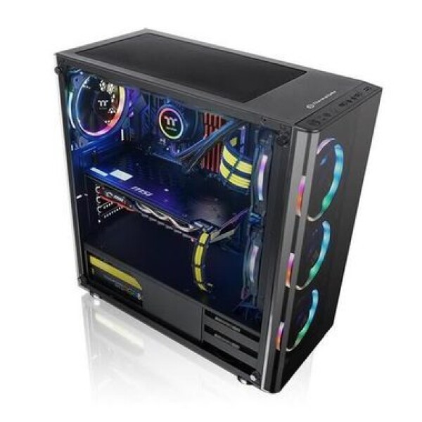 THERMALTAKE case V200 TG černá / Tower / USB 2.0 | USB 3.0 / bez zdroje / ATX / průhledná bočnice (69675)