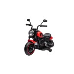 Mamido Dětská elektrická motorka Chopper Faster červená
