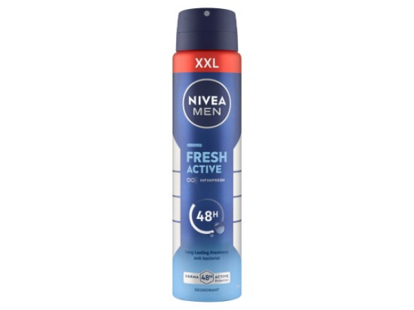 Nivea Men Fresh Active Sprej deodorant 250 ml