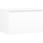 MEXEN/S - Orio koupelnová skříňka pod umyvadlo 80 cm s deskou, 1 šuplík, bílá mat 91A10-08047-1-BFC01