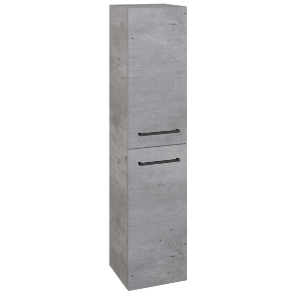 Dřevojas - Vysoká skříň DOS SVD2 35 - D01 Beton / Úchytka T06 / D01 Beton / Pravé 62807HP