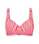MIX & MATCH SUMMER - Podprsenka na plavky s kosticemi – přirozená podpora bez vycpávek Triumph ORANGE 42D