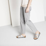 Dámské žabky Birkenstock Arizona Birko-Flor Silver regular width (1012282) 39