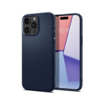 Pouzdro Spigen Liquid Air iPhone 15 Pro Max navy modré