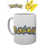 Pokémon Hrnek: Logo &amp; Pikachu 320 ml