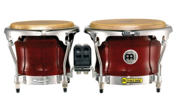 Meinl FWB400CR Professional Series FWB400 Wood Bongo - Cherry Red