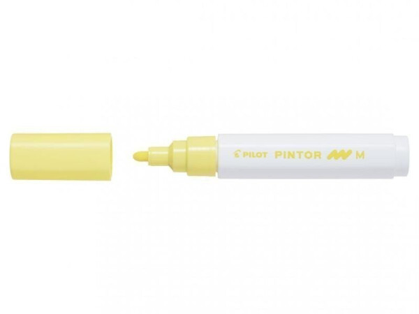 PILOT Pintor Medium akrylový popisovač 1,5-2,2mm - pastelový žlutý