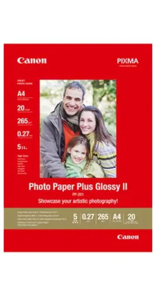 Canon PP-201 13x13 cm / Fotopapír / lesklý / 265 g/m2 / 20 listů (2311B060)
