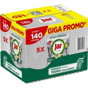 JAR PLATINUM BOX Yellow kapsle do myčky 5 balení x 28 ks = 140 ks
