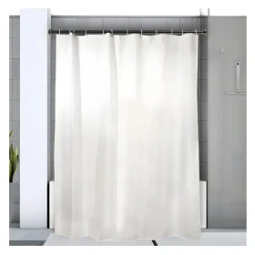 Spirella KRETA tyč na sprchový závěs 125 - 220 cm titanově černá / bez vrtání / hliník