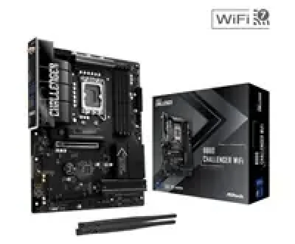 ASRock B860 Challenger WiFi / Základní deska / B860 / LGA 1851 / 4x DDR5 / 2.5G LAN / Wi-Fi 7 / ATX